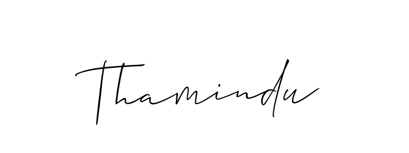 It looks lik you need a new signature style for name Thamindu. Design unique handwritten (Allison_Script) signature with our free signature maker in just a few clicks. Thamindu signature style 2 images and pictures png
