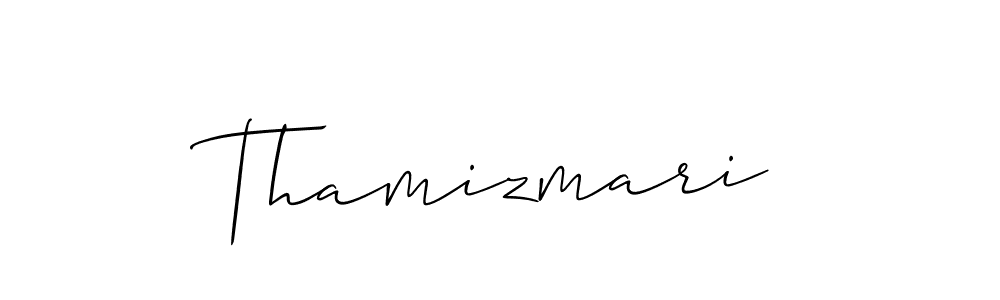 Best and Professional Signature Style for Thamizmari. Allison_Script Best Signature Style Collection. Thamizmari signature style 2 images and pictures png