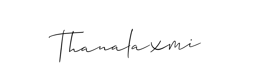 How to make Thanalaxmi name signature. Use Allison_Script style for creating short signs online. This is the latest handwritten sign. Thanalaxmi signature style 2 images and pictures png