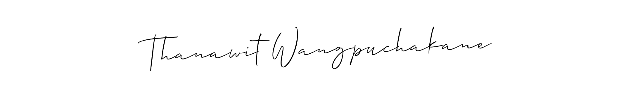 if you are searching for the best signature style for your name Thanawit Wangpuchakane. so please give up your signature search. here we have designed multiple signature styles  using Allison_Script. Thanawit Wangpuchakane signature style 2 images and pictures png