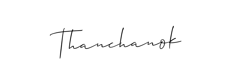 Similarly Allison_Script is the best handwritten signature design. Signature creator online .You can use it as an online autograph creator for name Thanchanok. Thanchanok signature style 2 images and pictures png