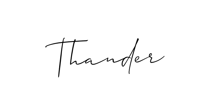 Make a short Thander signature style. Manage your documents anywhere anytime using Allison_Script. Create and add eSignatures, submit forms, share and send files easily. Thander signature style 2 images and pictures png