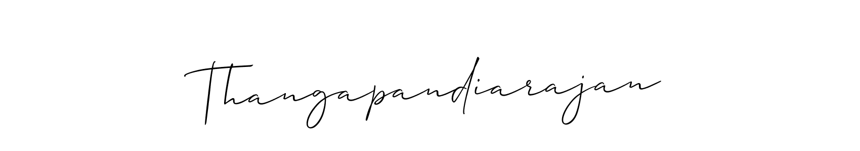 Best and Professional Signature Style for Thangapandiarajan. Allison_Script Best Signature Style Collection. Thangapandiarajan signature style 2 images and pictures png