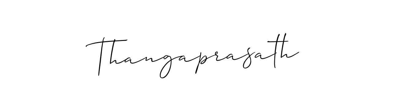 Thangaprasath stylish signature style. Best Handwritten Sign (Allison_Script) for my name. Handwritten Signature Collection Ideas for my name Thangaprasath. Thangaprasath signature style 2 images and pictures png