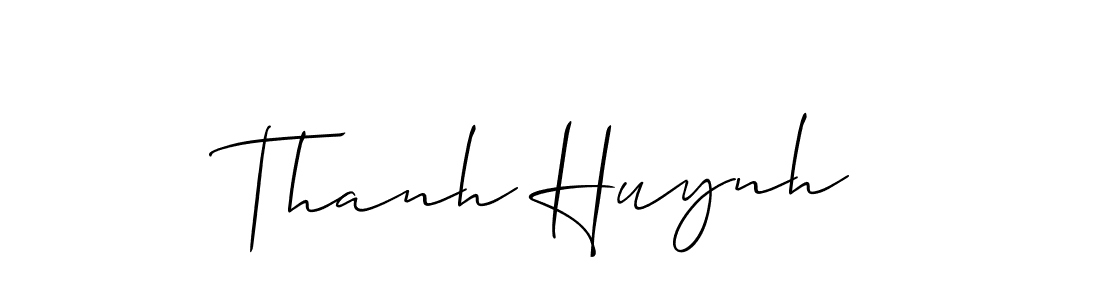 Make a beautiful signature design for name Thanh Huynh. Use this online signature maker to create a handwritten signature for free. Thanh Huynh signature style 2 images and pictures png