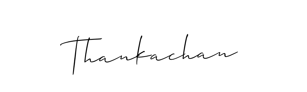 Make a short Thankachan signature style. Manage your documents anywhere anytime using Allison_Script. Create and add eSignatures, submit forms, share and send files easily. Thankachan signature style 2 images and pictures png