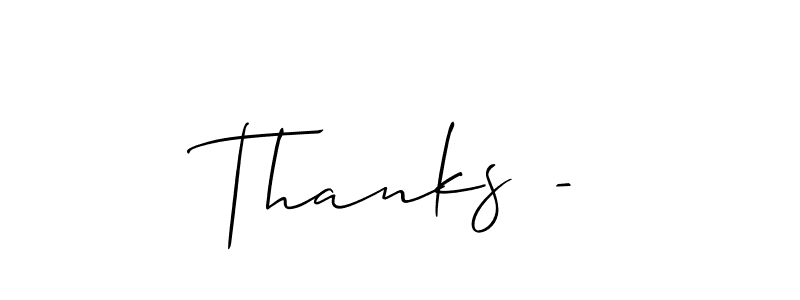 Thanks - stylish signature style. Best Handwritten Sign (Allison_Script) for my name. Handwritten Signature Collection Ideas for my name Thanks -. Thanks - signature style 2 images and pictures png
