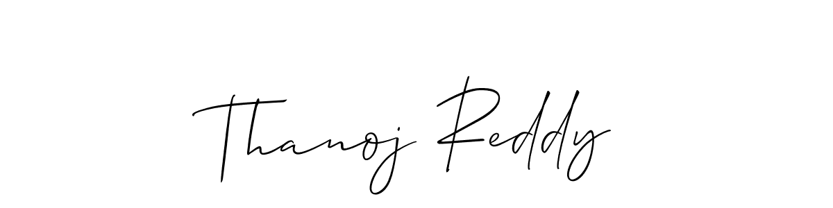 Also You can easily find your signature by using the search form. We will create Thanoj Reddy name handwritten signature images for you free of cost using Allison_Script sign style. Thanoj Reddy signature style 2 images and pictures png