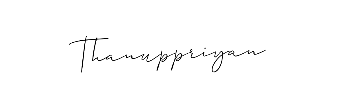 Check out images of Autograph of Thanuppriyan name. Actor Thanuppriyan Signature Style. Allison_Script is a professional sign style online. Thanuppriyan signature style 2 images and pictures png