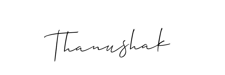 Similarly Allison_Script is the best handwritten signature design. Signature creator online .You can use it as an online autograph creator for name Thanushak. Thanushak signature style 2 images and pictures png
