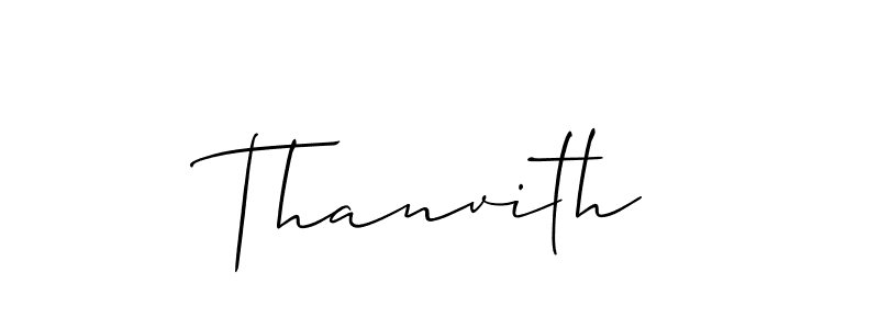 You can use this online signature creator to create a handwritten signature for the name Thanvith. This is the best online autograph maker. Thanvith signature style 2 images and pictures png