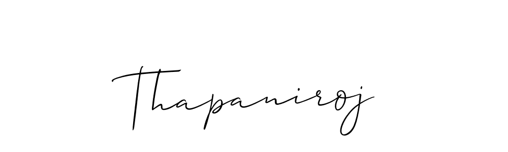 Best and Professional Signature Style for Thapaniroj. Allison_Script Best Signature Style Collection. Thapaniroj signature style 2 images and pictures png