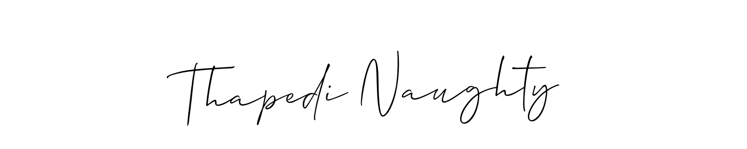 Check out images of Autograph of Thapedi Naughty name. Actor Thapedi Naughty Signature Style. Allison_Script is a professional sign style online. Thapedi Naughty signature style 2 images and pictures png