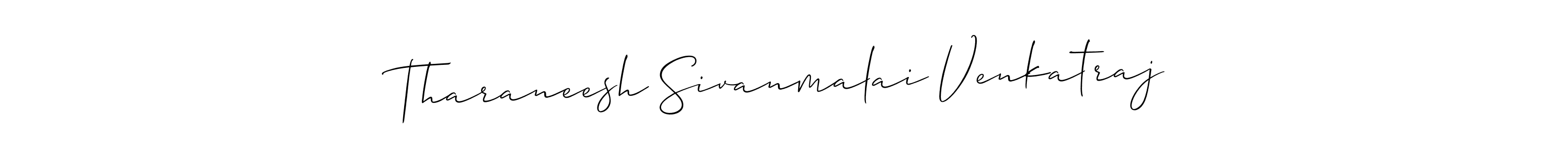 It looks lik you need a new signature style for name Tharaneesh Sivanmalai Venkatraj. Design unique handwritten (Allison_Script) signature with our free signature maker in just a few clicks. Tharaneesh Sivanmalai Venkatraj signature style 2 images and pictures png