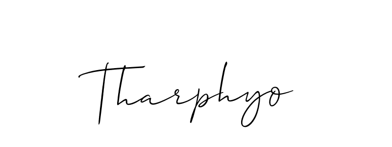 Make a beautiful signature design for name Tharphyo. Use this online signature maker to create a handwritten signature for free. Tharphyo signature style 2 images and pictures png