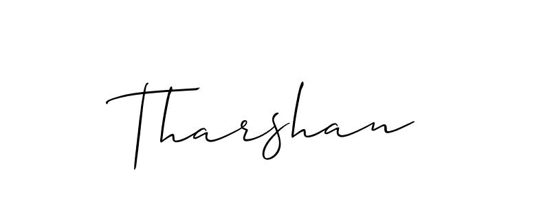 How to make Tharshan name signature. Use Allison_Script style for creating short signs online. This is the latest handwritten sign. Tharshan signature style 2 images and pictures png