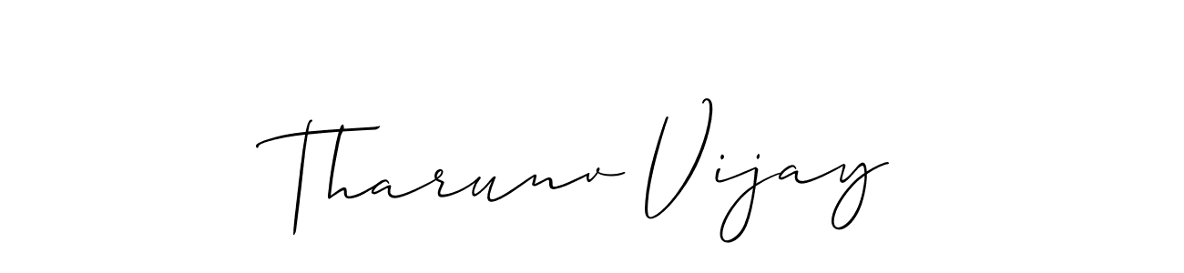 Once you've used our free online signature maker to create your best signature Allison_Script style, it's time to enjoy all of the benefits that Tharunv Vijay name signing documents. Tharunv Vijay signature style 2 images and pictures png