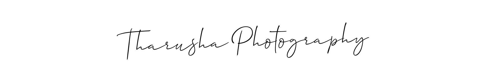 Once you've used our free online signature maker to create your best signature Allison_Script style, it's time to enjoy all of the benefits that Tharusha Photography name signing documents. Tharusha Photography signature style 2 images and pictures png