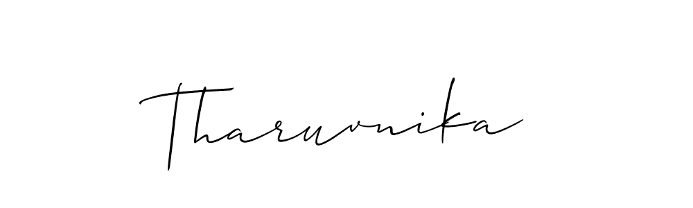 Similarly Allison_Script is the best handwritten signature design. Signature creator online .You can use it as an online autograph creator for name Tharuvnika. Tharuvnika signature style 2 images and pictures png