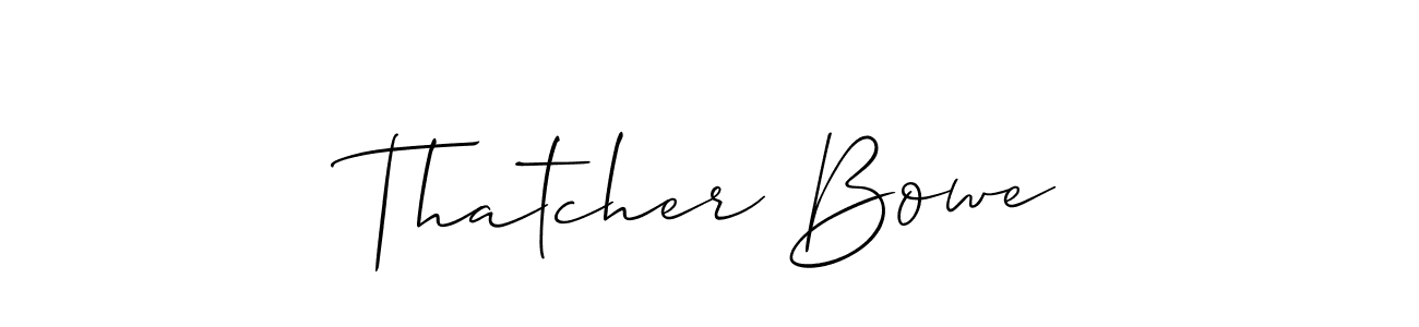 Check out images of Autograph of Thatcher Bowe name. Actor Thatcher Bowe Signature Style. Allison_Script is a professional sign style online. Thatcher Bowe signature style 2 images and pictures png