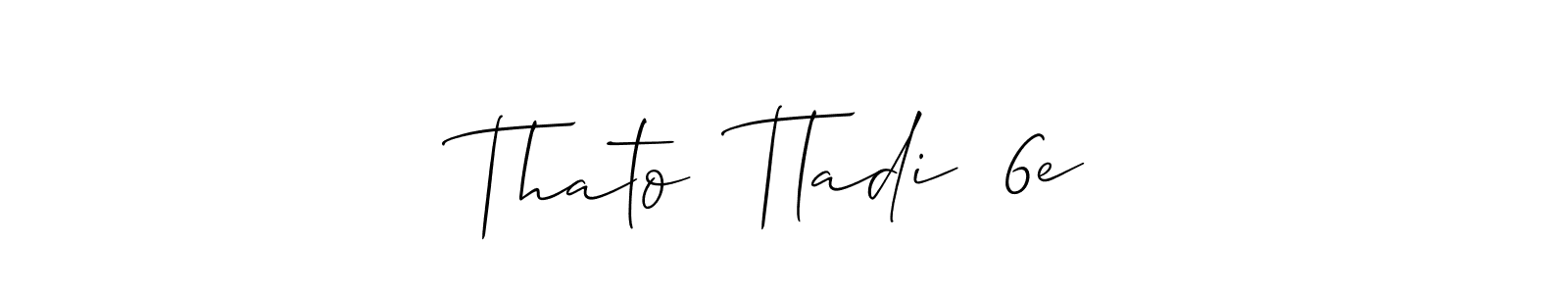 How to Draw Thato  Tladi  6e signature style? Allison_Script is a latest design signature styles for name Thato  Tladi  6e. Thato  Tladi  6e signature style 2 images and pictures png