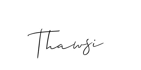 You can use this online signature creator to create a handwritten signature for the name Thawsi. This is the best online autograph maker. Thawsi signature style 2 images and pictures png