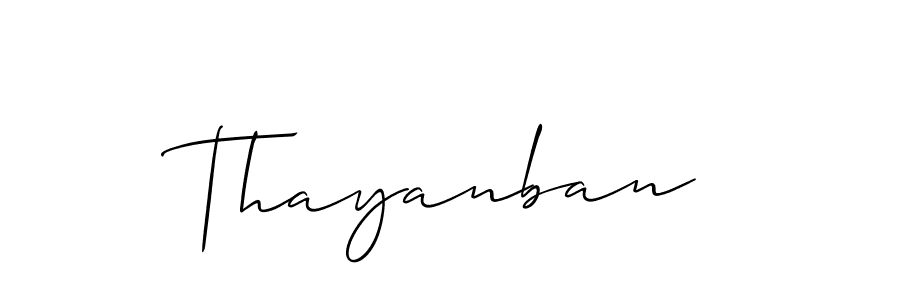 You should practise on your own different ways (Allison_Script) to write your name (Thayanban) in signature. don't let someone else do it for you. Thayanban signature style 2 images and pictures png