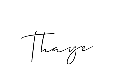 How to Draw Thaye signature style? Allison_Script is a latest design signature styles for name Thaye. Thaye signature style 2 images and pictures png