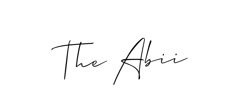 Make a short The Abii signature style. Manage your documents anywhere anytime using Allison_Script. Create and add eSignatures, submit forms, share and send files easily. The Abii signature style 2 images and pictures png