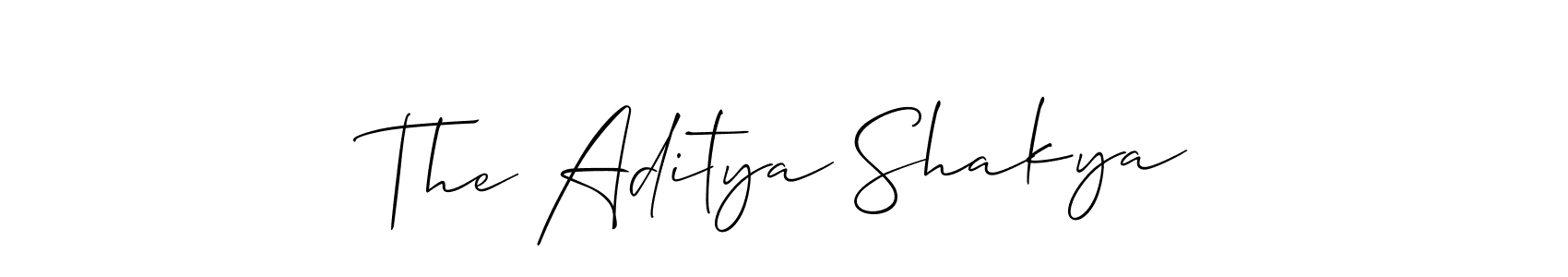 Best and Professional Signature Style for The Aditya Shakya. Allison_Script Best Signature Style Collection. The Aditya Shakya signature style 2 images and pictures png