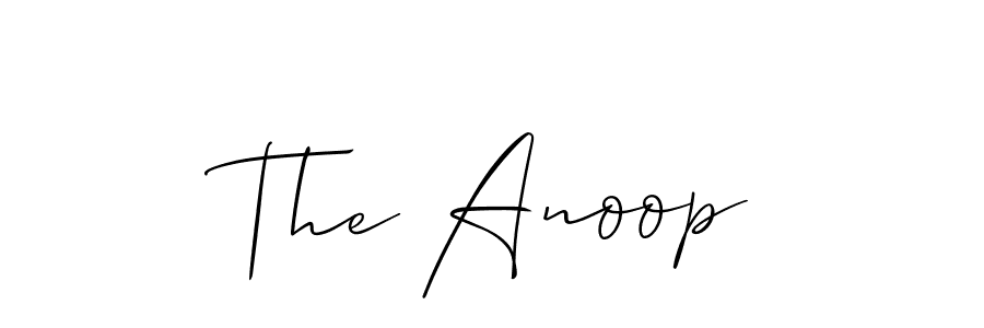 This is the best signature style for the The Anoop name. Also you like these signature font (Allison_Script). Mix name signature. The Anoop signature style 2 images and pictures png