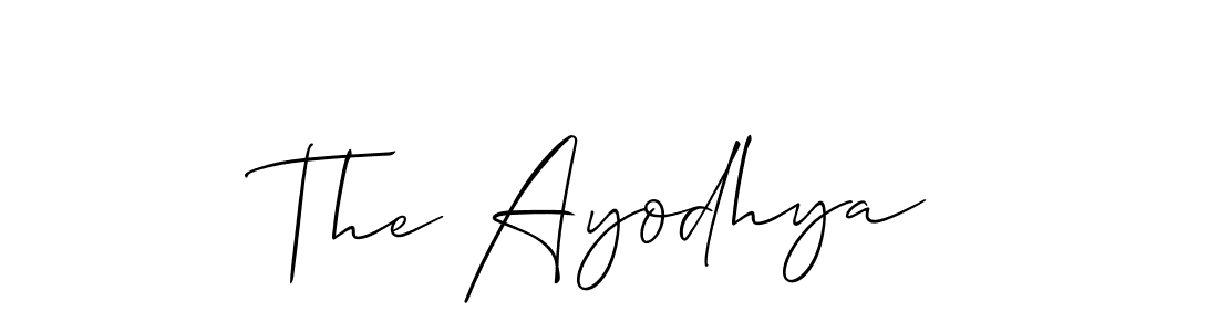 You can use this online signature creator to create a handwritten signature for the name The Ayodhya. This is the best online autograph maker. The Ayodhya signature style 2 images and pictures png