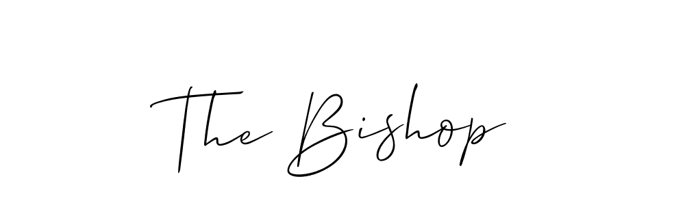 Make a short The Bishop signature style. Manage your documents anywhere anytime using Allison_Script. Create and add eSignatures, submit forms, share and send files easily. The Bishop signature style 2 images and pictures png