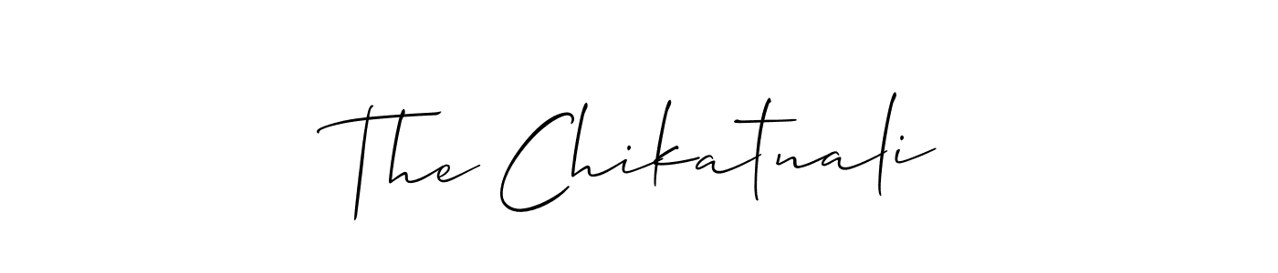 Best and Professional Signature Style for The Chikatnali. Allison_Script Best Signature Style Collection. The Chikatnali signature style 2 images and pictures png