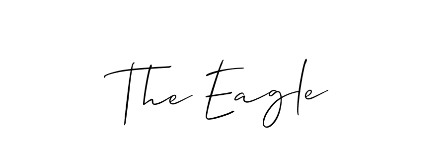 Make a short The Eagle signature style. Manage your documents anywhere anytime using Allison_Script. Create and add eSignatures, submit forms, share and send files easily. The Eagle signature style 2 images and pictures png