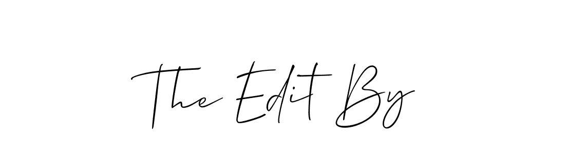 Make a beautiful signature design for name The Edit By. Use this online signature maker to create a handwritten signature for free. The Edit By signature style 2 images and pictures png