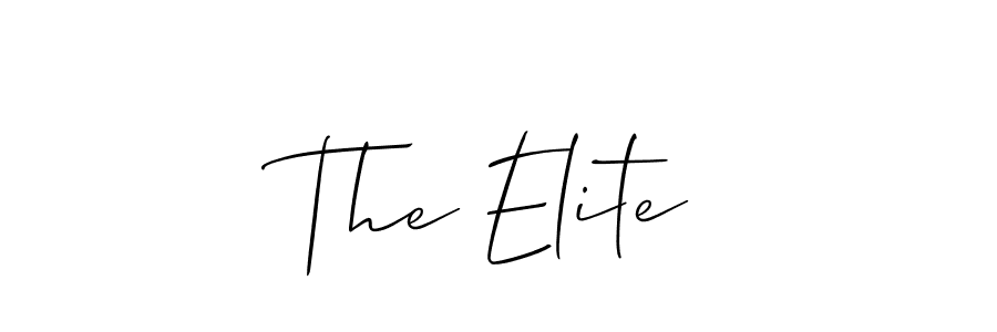 Make a beautiful signature design for name The Elite. Use this online signature maker to create a handwritten signature for free. The Elite signature style 2 images and pictures png