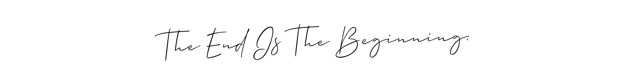 Here are the top 10 professional signature styles for the name The End Is The Beginning.. These are the best autograph styles you can use for your name. The End Is The Beginning. signature style 2 images and pictures png