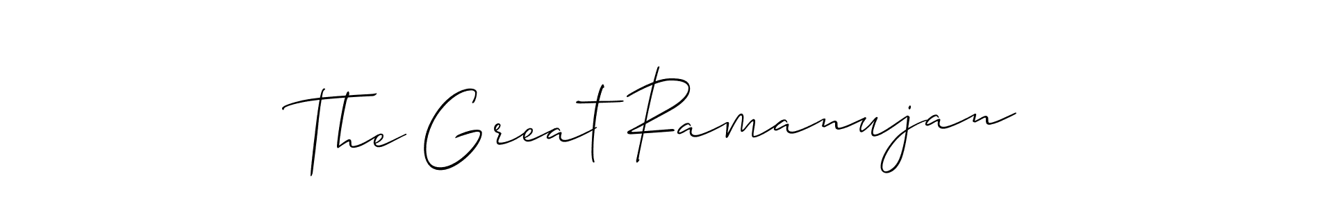 Check out images of Autograph of The Great Ramanujan name. Actor The Great Ramanujan Signature Style. Allison_Script is a professional sign style online. The Great Ramanujan signature style 2 images and pictures png