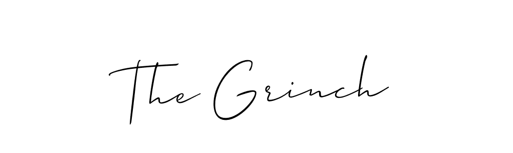 It looks lik you need a new signature style for name The Grinch. Design unique handwritten (Allison_Script) signature with our free signature maker in just a few clicks. The Grinch signature style 2 images and pictures png