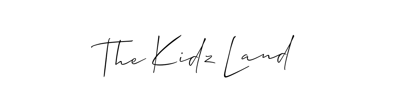 Check out images of Autograph of The Kidz Land name. Actor The Kidz Land Signature Style. Allison_Script is a professional sign style online. The Kidz Land signature style 2 images and pictures png