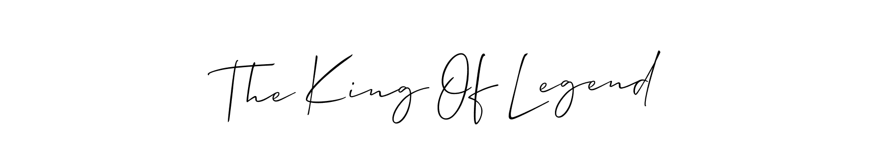 You can use this online signature creator to create a handwritten signature for the name The King Of Legend. This is the best online autograph maker. The King Of Legend signature style 2 images and pictures png