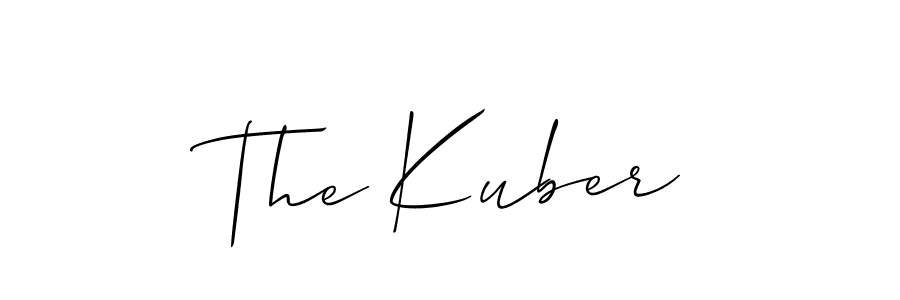 Here are the top 10 professional signature styles for the name The Kuber. These are the best autograph styles you can use for your name. The Kuber signature style 2 images and pictures png