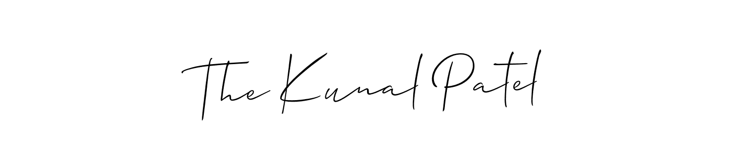 Here are the top 10 professional signature styles for the name The Kunal Patel. These are the best autograph styles you can use for your name. The Kunal Patel signature style 2 images and pictures png