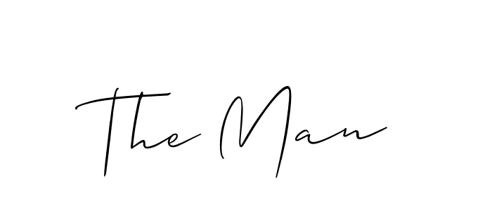 Make a beautiful signature design for name The Man. Use this online signature maker to create a handwritten signature for free. The Man signature style 2 images and pictures png