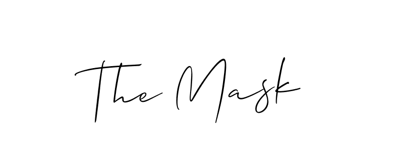 Also we have The Mask name is the best signature style. Create professional handwritten signature collection using Allison_Script autograph style. The Mask signature style 2 images and pictures png