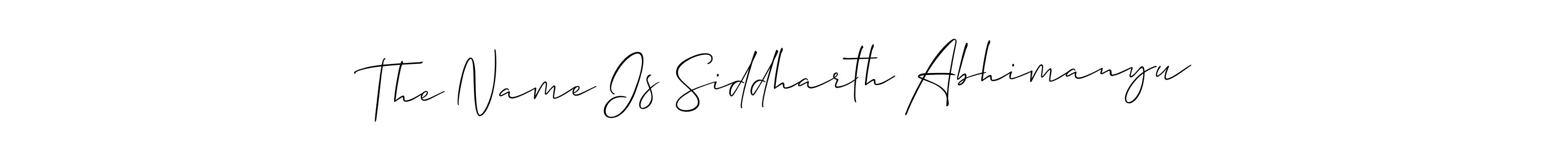 Here are the top 10 professional signature styles for the name The Name Is Siddharth Abhimanyu. These are the best autograph styles you can use for your name. The Name Is Siddharth Abhimanyu signature style 2 images and pictures png