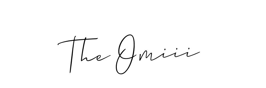 This is the best signature style for the The Omiii name. Also you like these signature font (Allison_Script). Mix name signature. The Omiii signature style 2 images and pictures png