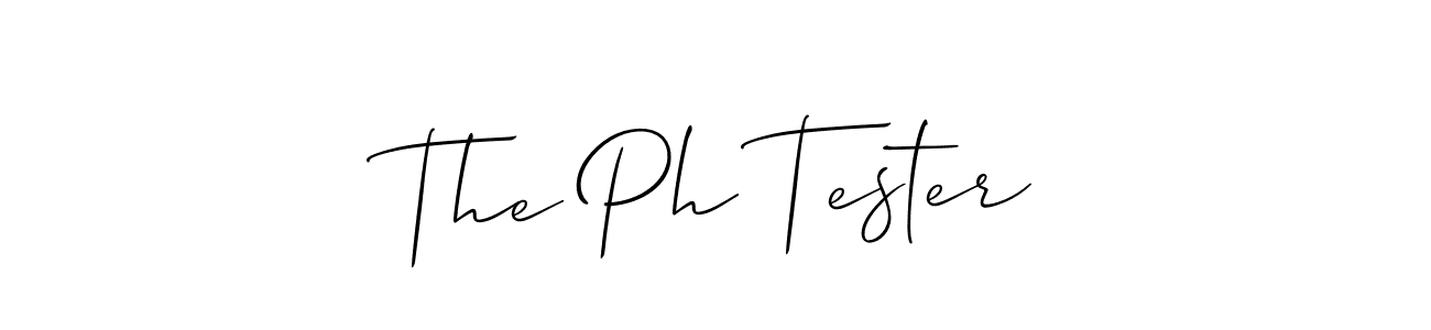 Check out images of Autograph of The Ph Tester name. Actor The Ph Tester Signature Style. Allison_Script is a professional sign style online. The Ph Tester signature style 2 images and pictures png