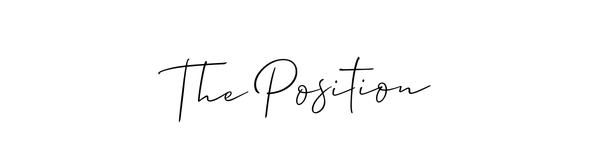 Make a short The Position signature style. Manage your documents anywhere anytime using Allison_Script. Create and add eSignatures, submit forms, share and send files easily. The Position signature style 2 images and pictures png